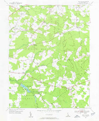 Trap Pond 1954 topographic map thumbnail