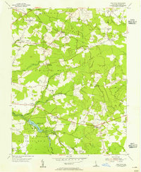Trap Pond 1955 topographic map thumbnail