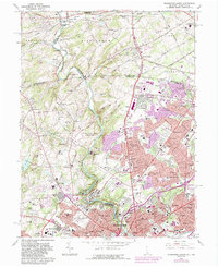 Wilmington North 1967 topographic map thumbnail