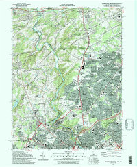 Wilmington North 1993 topographic map thumbnail