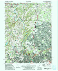 Wilmington North 1993 topographic map thumbnail