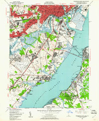 Wilmington South 1948 topographic map thumbnail