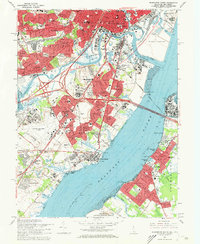 Wilmington South 1967 topographic map thumbnail