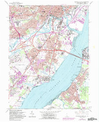 Wilmington South 1967 topographic map thumbnail