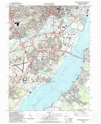 Wilmington South 1993 topographic map thumbnail