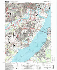 Wilmington South 1997 topographic map thumbnail