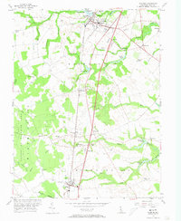 Wyoming 1956 topographic map thumbnail