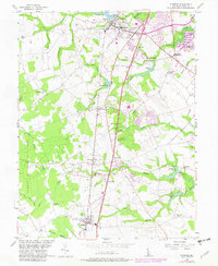 Wyoming 1956 topographic map thumbnail