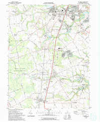 Wyoming 1993 topographic map thumbnail
