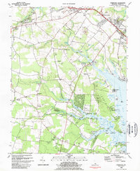Fairmount 1984 topographic map thumbnail