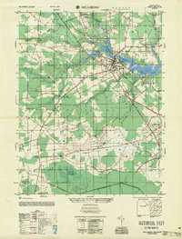 Millsboro 1955 topographic map thumbnail