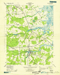 Milton 1944 topographic map thumbnail