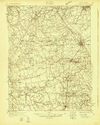 Wyoming 1926 topographic map thumbnail