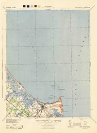 Cape Henlopen 1944 topographic map thumbnail