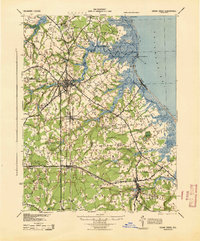Cedar Creek topographic map thumbnail