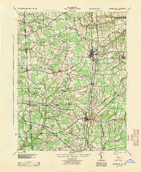 Harrington 1944 topographic map preview