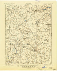 Harrington 1918 topographic map preview