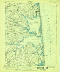 Rehoboth 1918 topographic map thumbnail