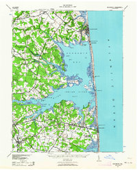 Rehoboth 1938 topographic map thumbnail
