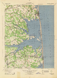 Rehoboth topographic map thumbnail