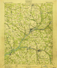 Seaford 1915 topographic map thumbnail