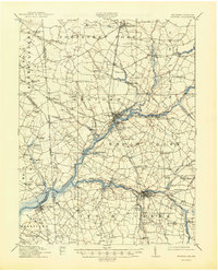 Seaford 1915 topographic map thumbnail