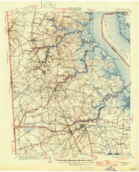 Smyrna 1931 topographic map preview