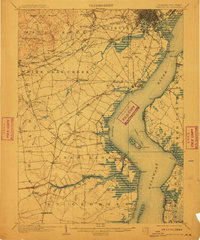 Wilmington 1906 topographic map thumbnail