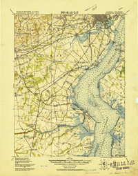 Wilmington 1919 topographic map thumbnail