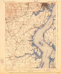 Wilmington 1906 topographic map thumbnail