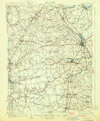 Wyoming 1931 topographic map thumbnail