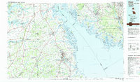 Dover 1984 topographic map thumbnail