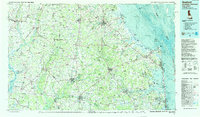 Seaford topographic map thumbnail