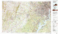 Washington West 1986 topographic map thumbnail
