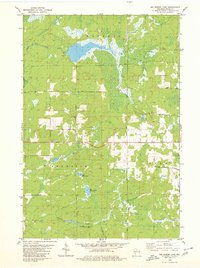 Big Briens Lake 1979 topographic map thumbnail