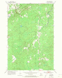 Patzau 1954 topographic map thumbnail