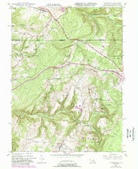 Accident 1947 topographic map thumbnail