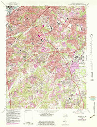 Anacostia 1965 topographic map thumbnail
