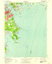 Annapolis 1957 topographic map thumbnail