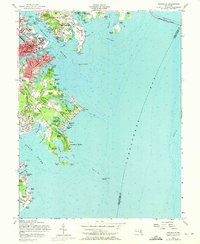 Annapolis 1957 topographic map thumbnail