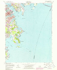Annapolis 1957 topographic map thumbnail