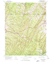 Artemas 1950 topographic map thumbnail