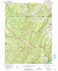 Artemas 1950 topographic map thumbnail