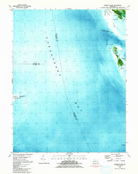 Barren Island 1984 topographic map thumbnail