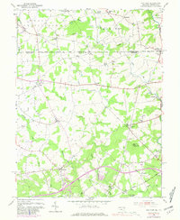 Bay View 1953 topographic map thumbnail