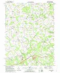 Bay View 1992 topographic map thumbnail