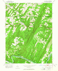 Bellegrove 1951 topographic map thumbnail