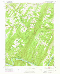 Bellegrove 1951 topographic map thumbnail
