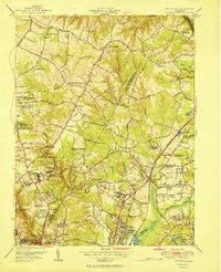 Beltsville 1951 topographic map thumbnail