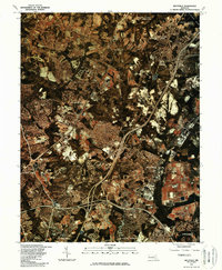 Beltsville 1981 topographic map thumbnail